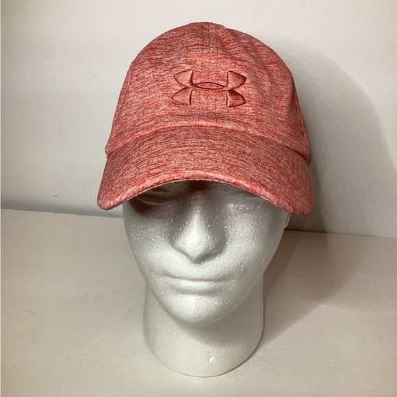 Under Armour Women’s UA Free Fit Heathered Cap Style# 1306297, Red, OSFA - Picture 10 of 12